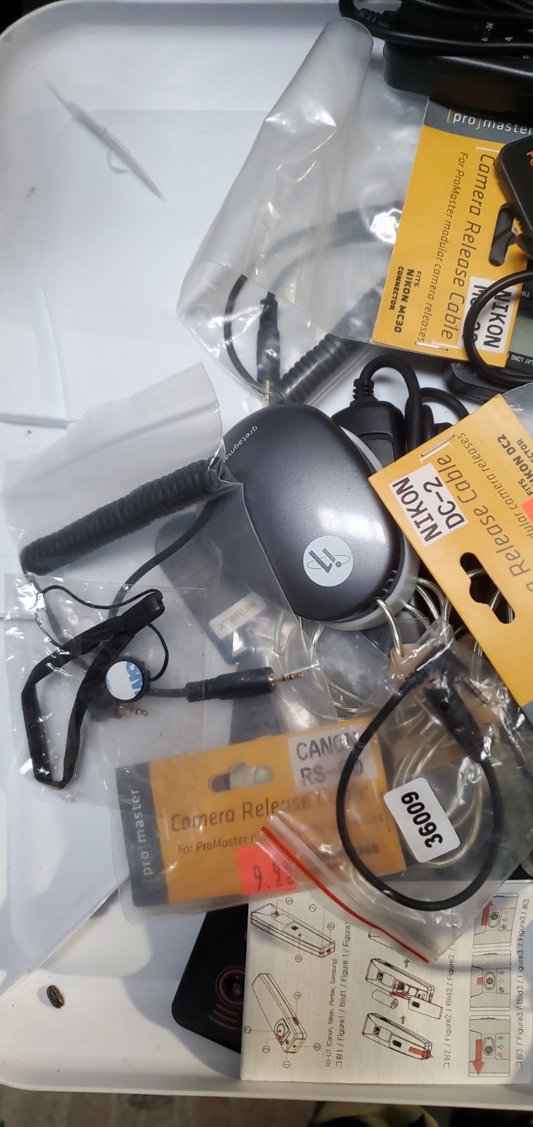 Camera Remote Switch Shutter Release Timer Remote Control Lot Sony Canon Nikon
