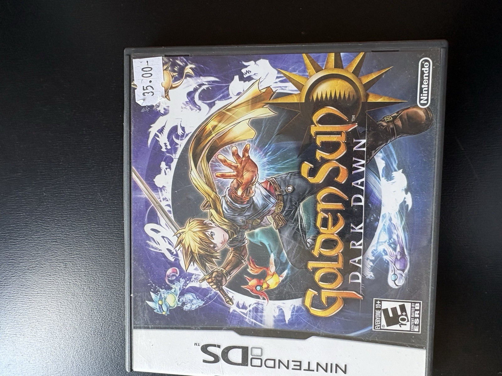 Nintendo Golden Sun: Dark Dawn Original Cartridge Case Box Only - Nintendo DS