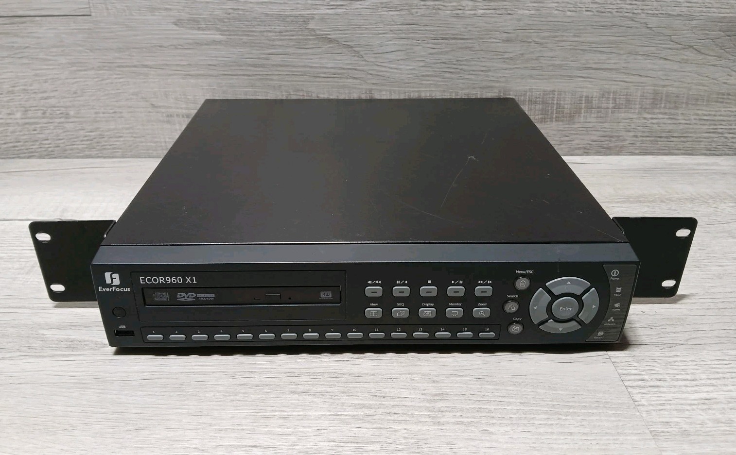 EverFocus ECOR960-16X1 Digital Video Recorder (DVR).