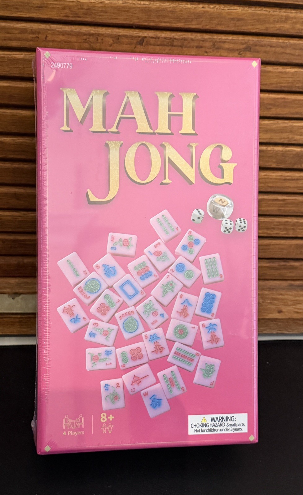 NEW Hobby Lobby Pink American Mahjong Set 152 Carved Tiles SEALED Box