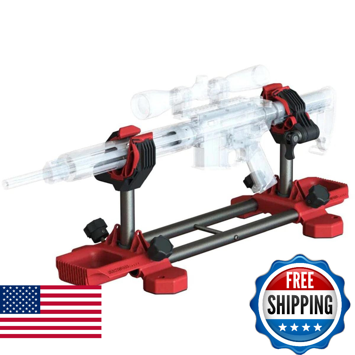 Birchwood Casey Securelock Adjustable Gun Vise Steel Frame Cleaning/Assembly