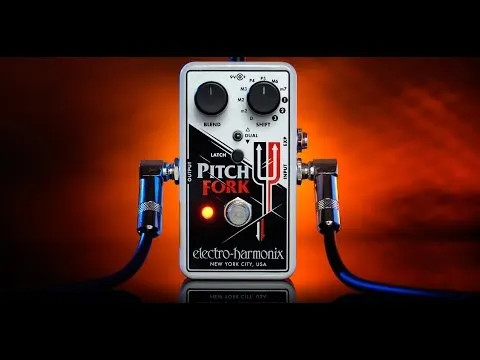 Electro-Harmonix Pitch Fork Polyphonic Pitch Shifter Guitar Effect Pedal
