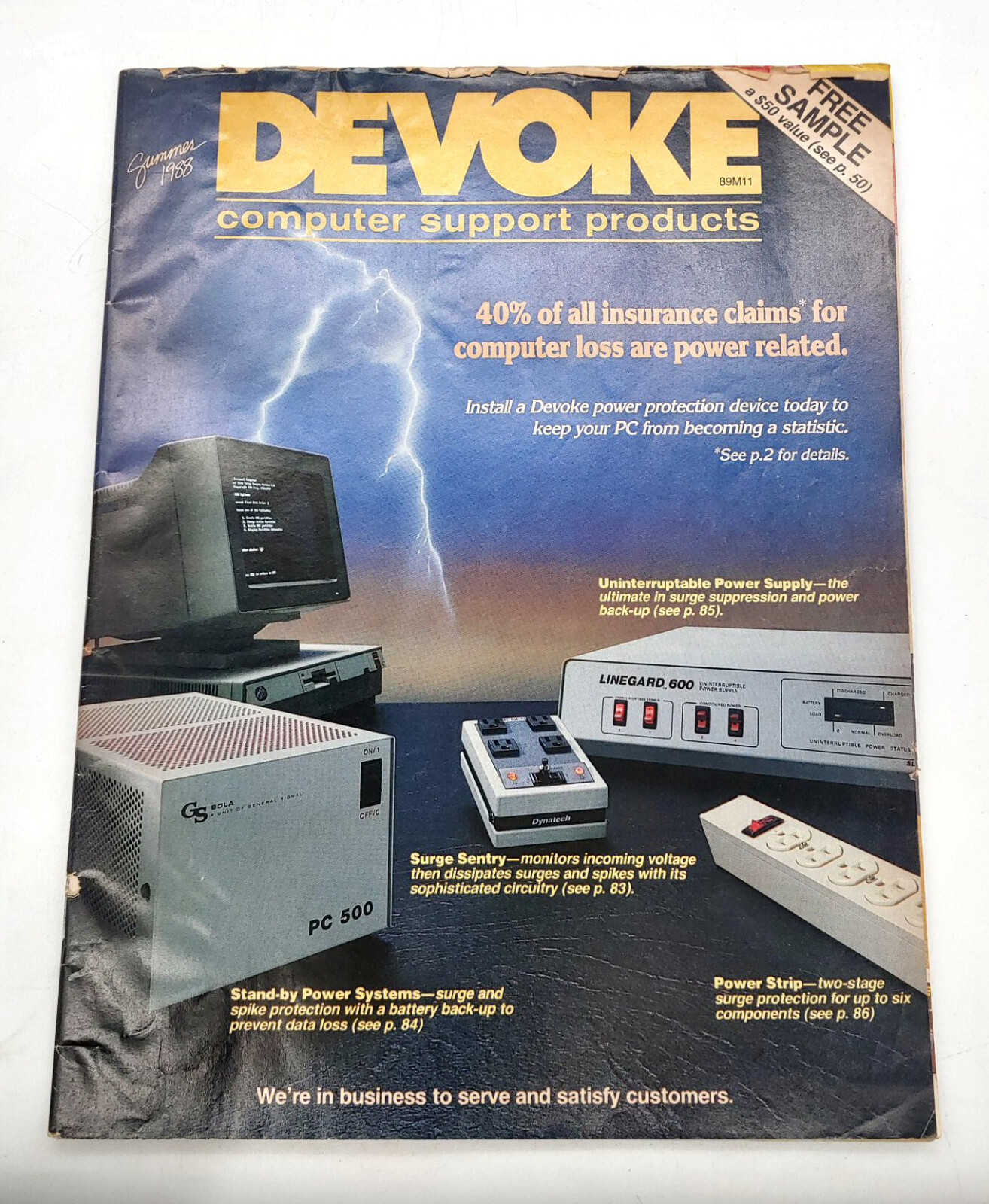 Summer 1988 Devoke Computer Support Products Catalog