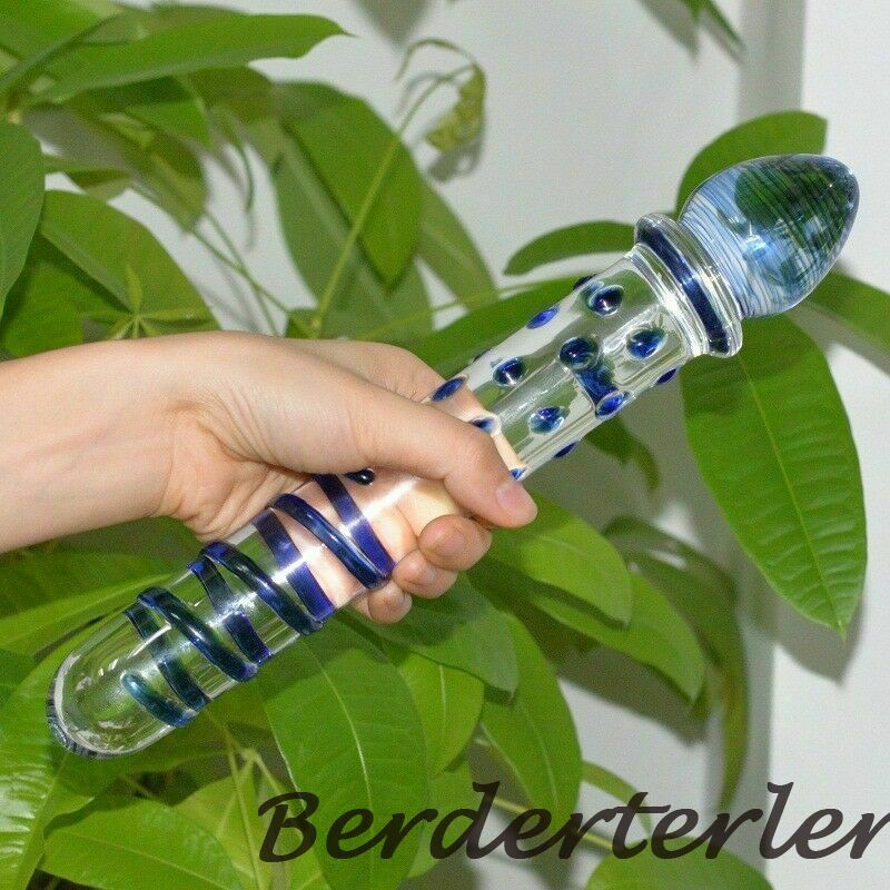 Super Huge Big Large Size Glass Dildo Anal Plug G-Spot Stimulation Adult Sex Toy