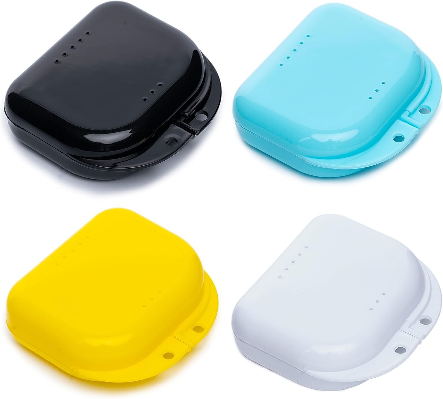 Compact Retainer Cases with Ventilation - Lightweight and Stylish Storage