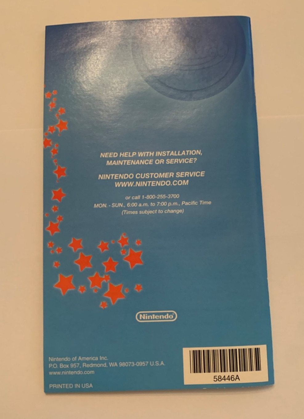 Mario Party 7 - *Manual Only* (GameCube 2005) Instruction Booklet