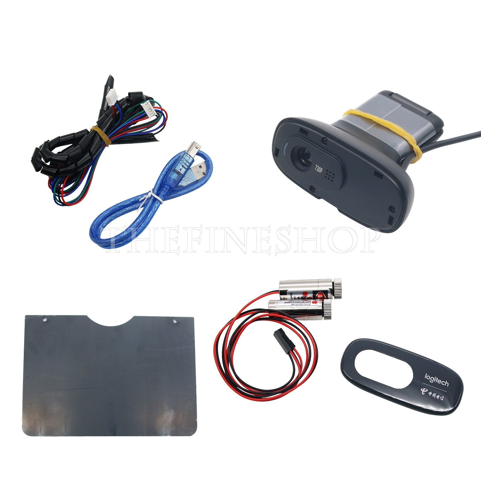 3D Open Source DIY 3D Scanner Kit Advanced Laser Scanner w/ C270 Camera 3D NEW