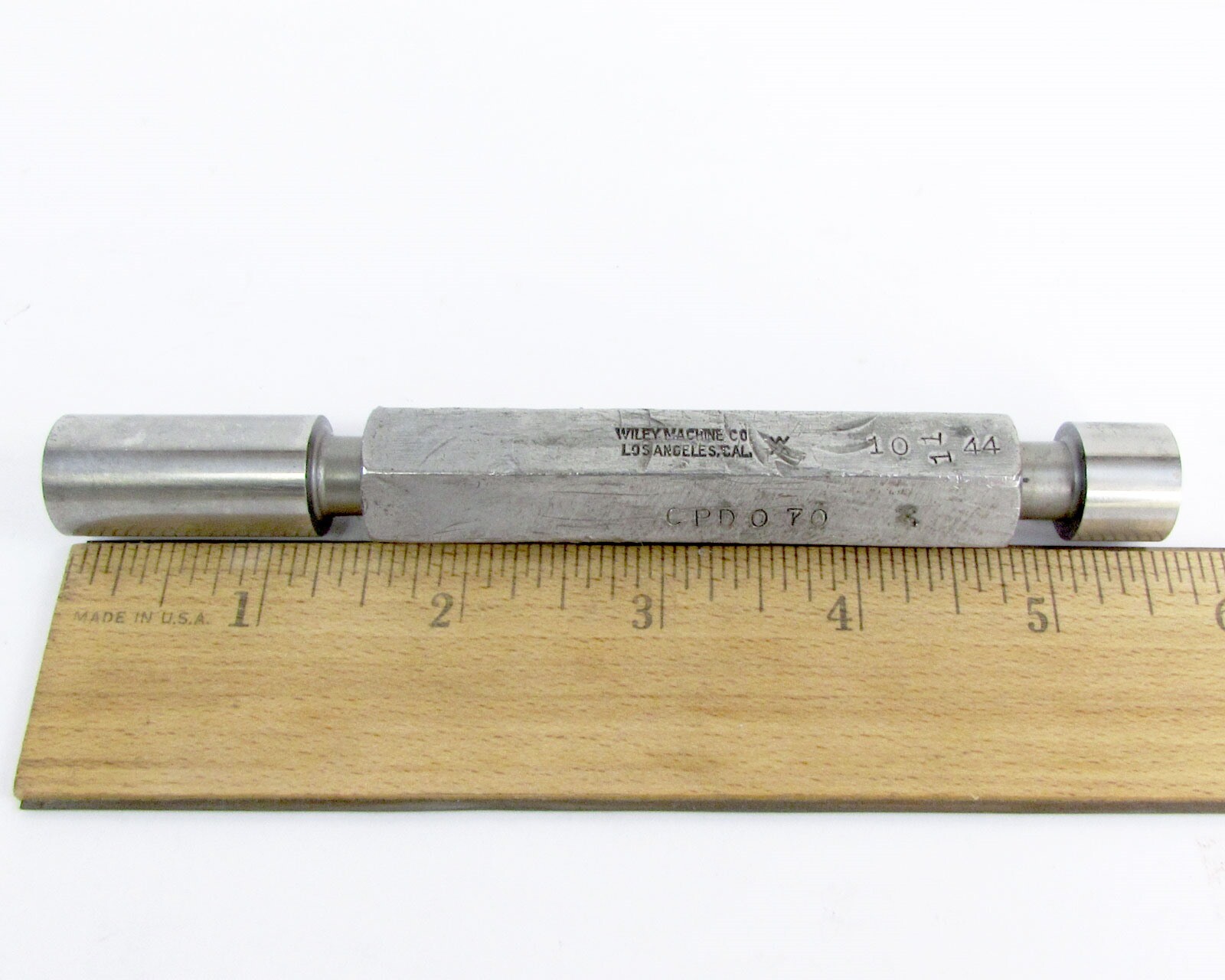Wiley Machine AD3 Plug Gauge GO PD 0.6235 & NO GO PD 0.6240