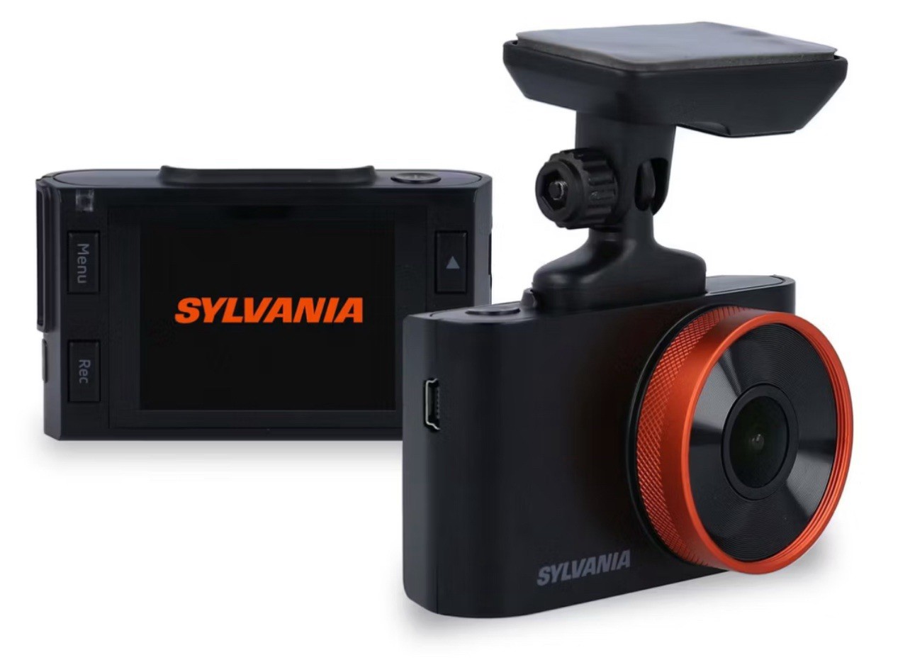 Roadsight Pro Dash Camera Cam Sylvania HD 1296p 32GB SD Card Driving Assistance
