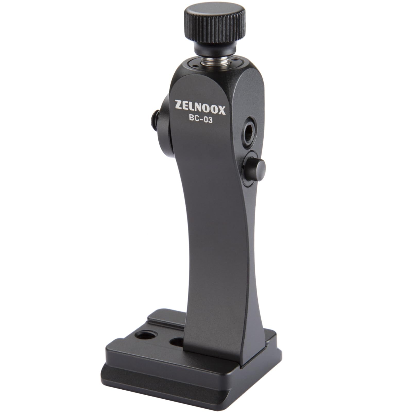 Binocular Tripod Adapter | Quick Release, 1/4"-20 Thread & Compact, Black
