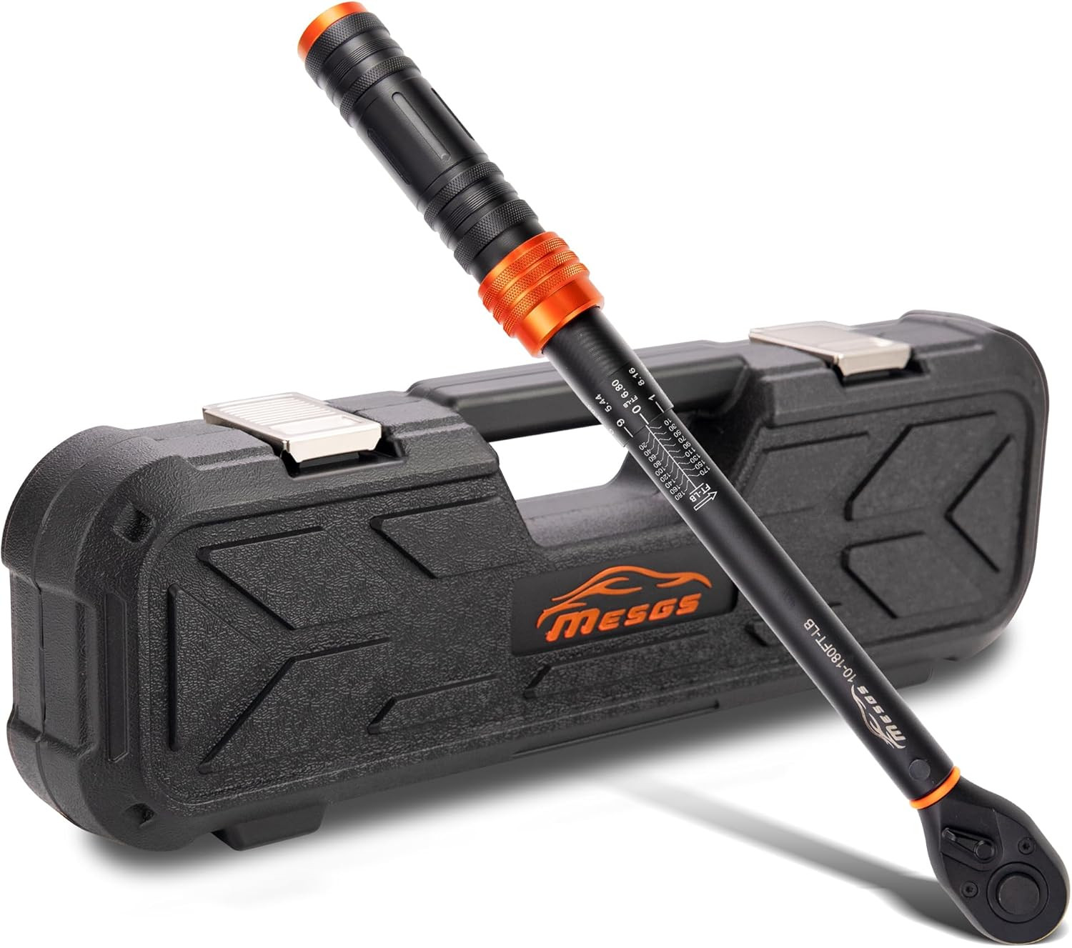 1/2-Inch Drive Click Torque Wrench, 10-180 Ft-Lb/13.6-244.0 Nm, Dual-Direction 7