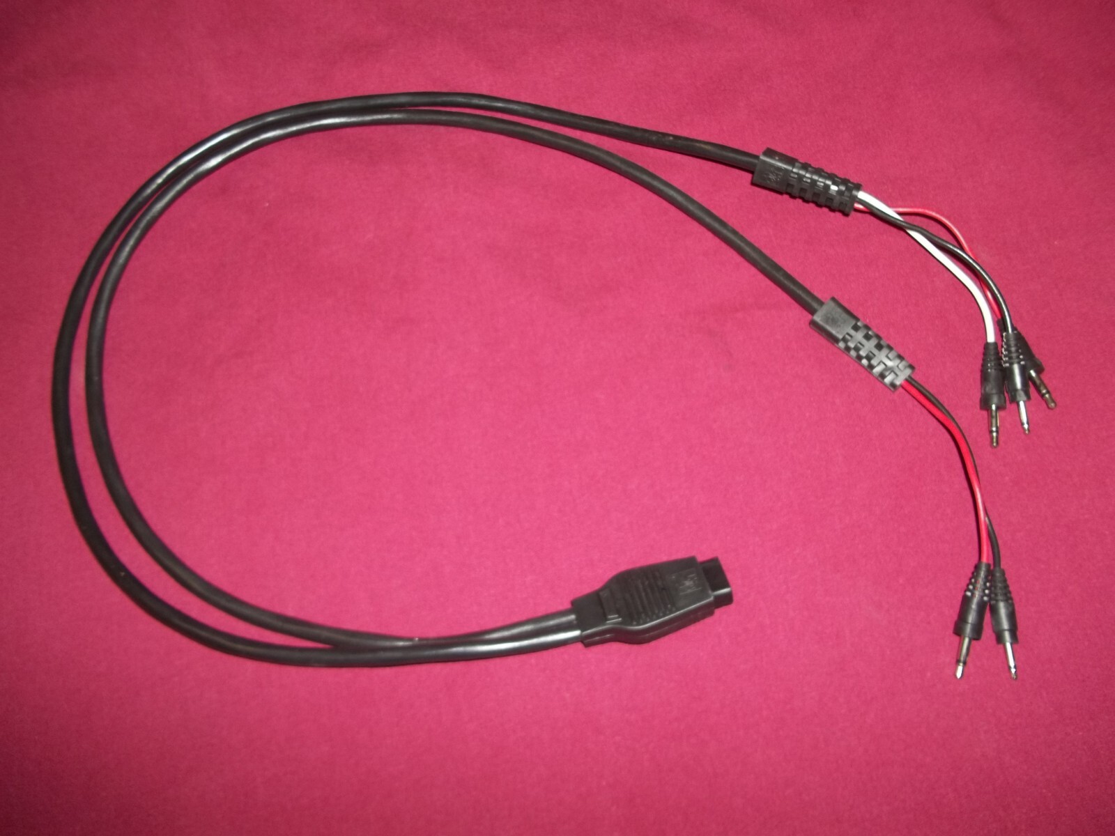 TI-99/4A TI99 Home Computer Black Dual CASSETTE CABLE PHA 2000 NEW PHA2000 NOS