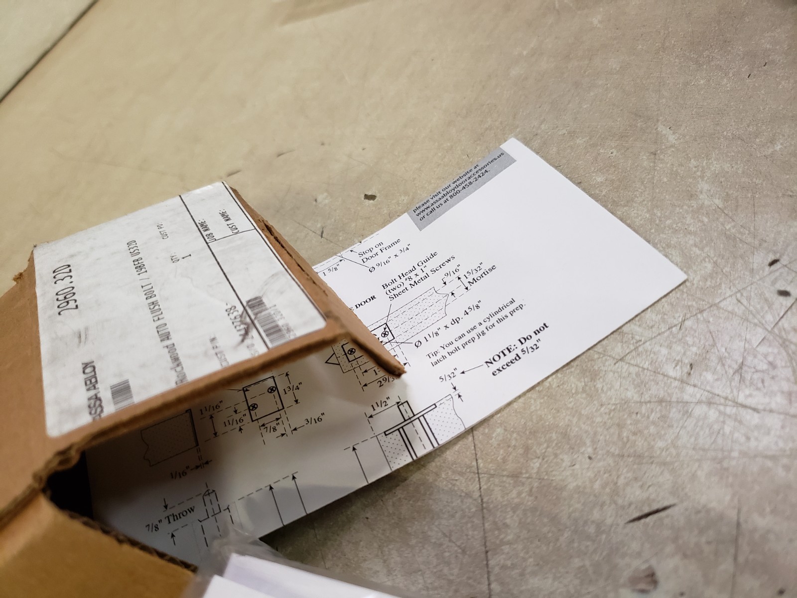 Rockwood 2960.32D Auto Flush Bolt 19BFB US32D