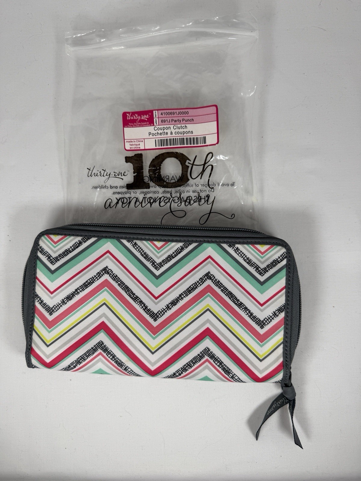 Retired Thirty One Coupon Clutch NWOT Original Package