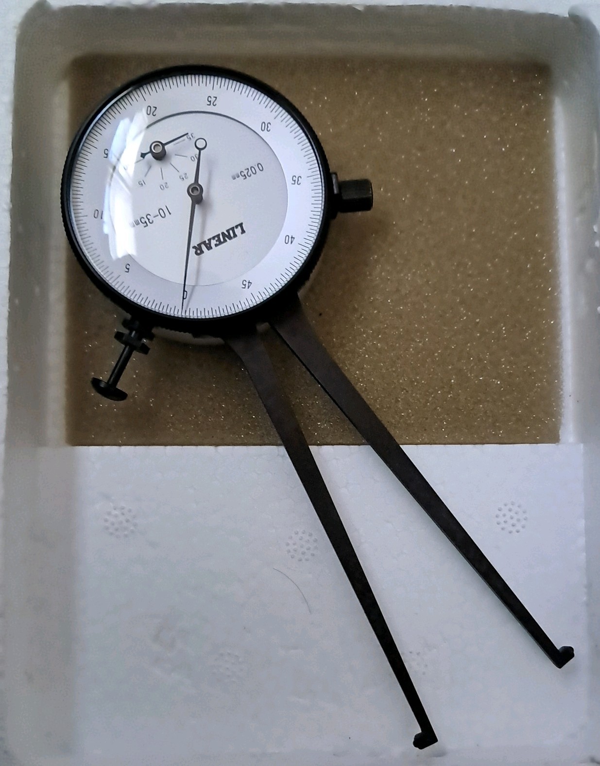 LINEAR BI - 1M Dial Caliper Guage 10mm-35mm Precision