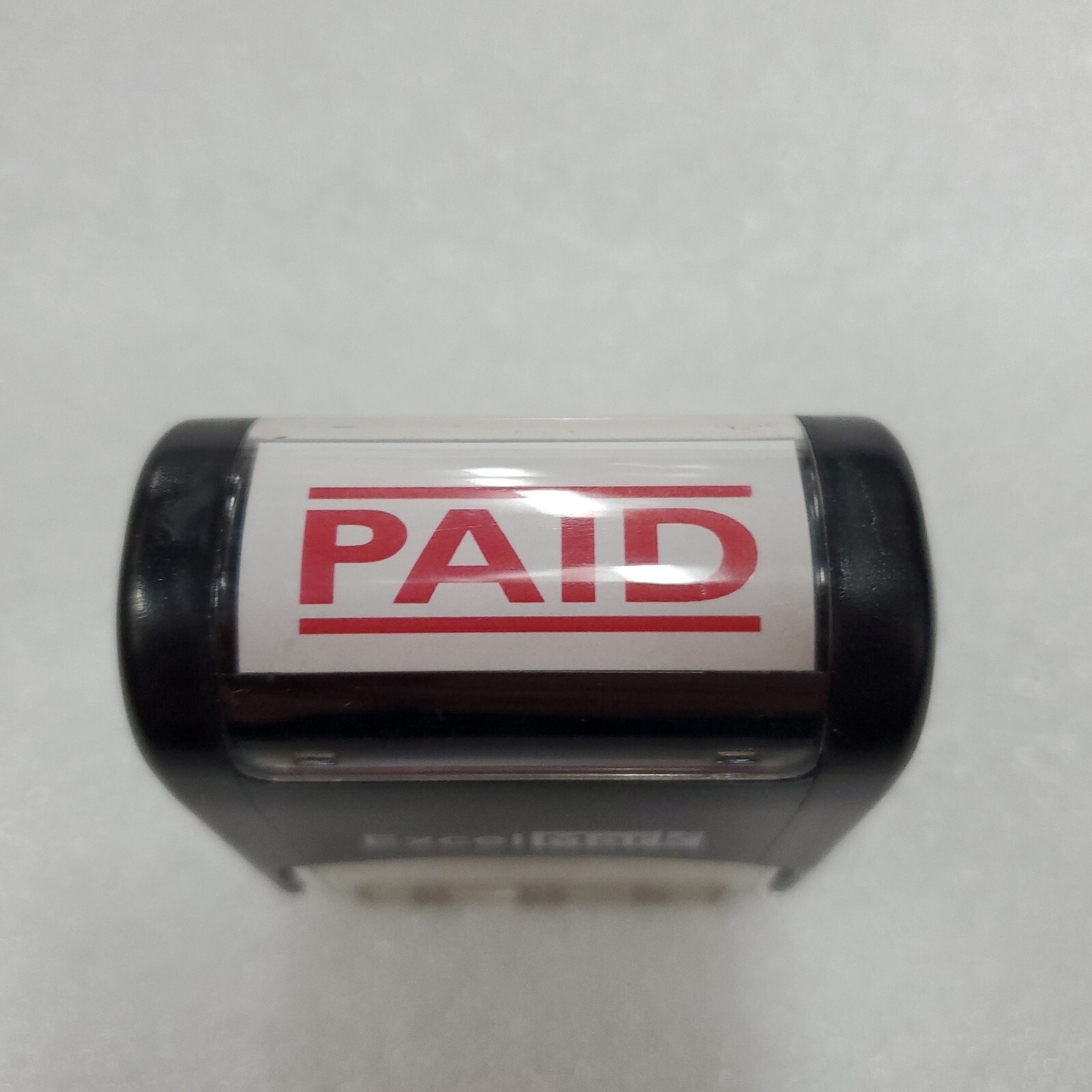 PAID Self Inking Stamp, Red Ink ~ NEW