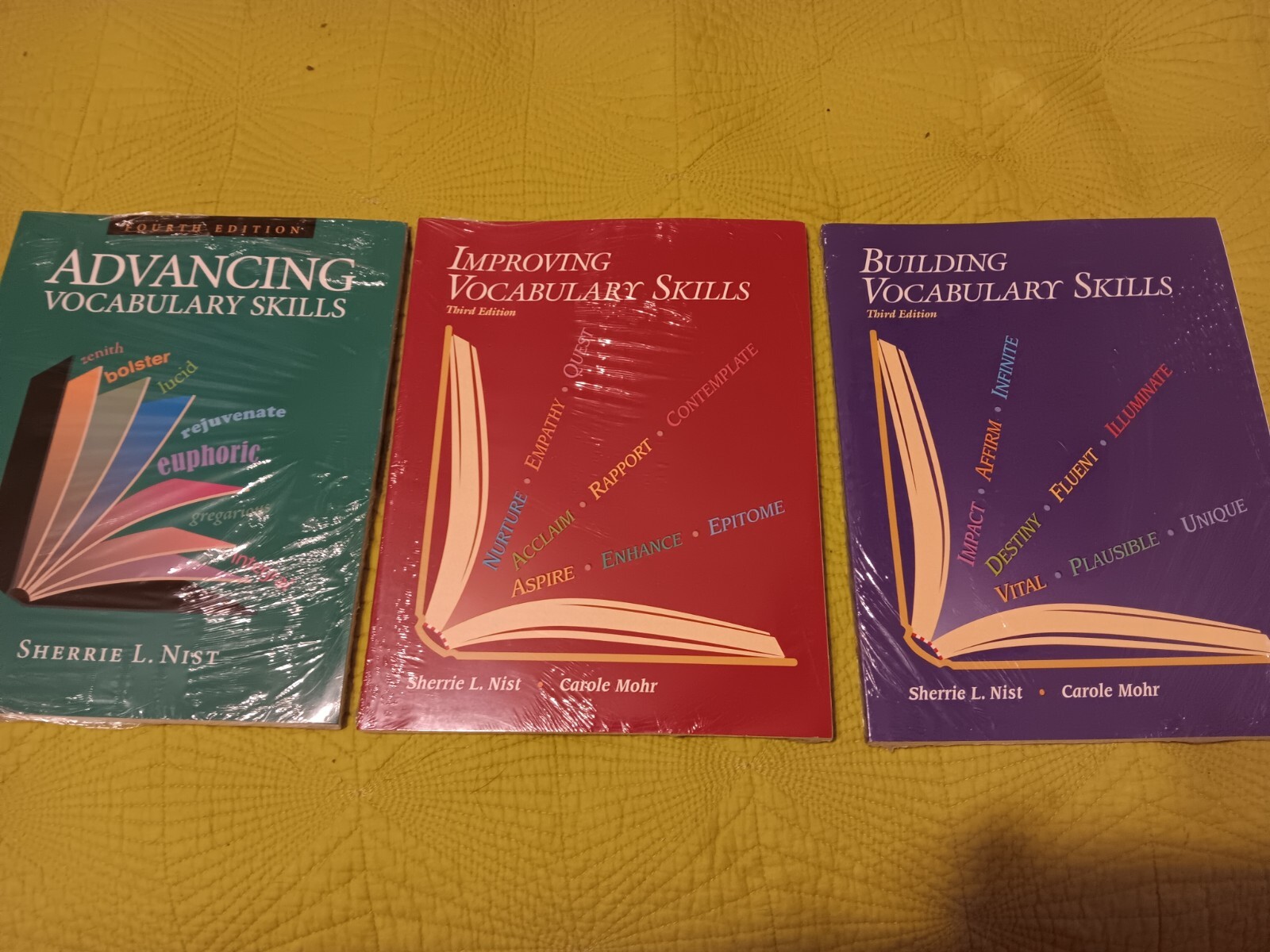 Townsend Press Vocabulary Series Student Workbooks new
