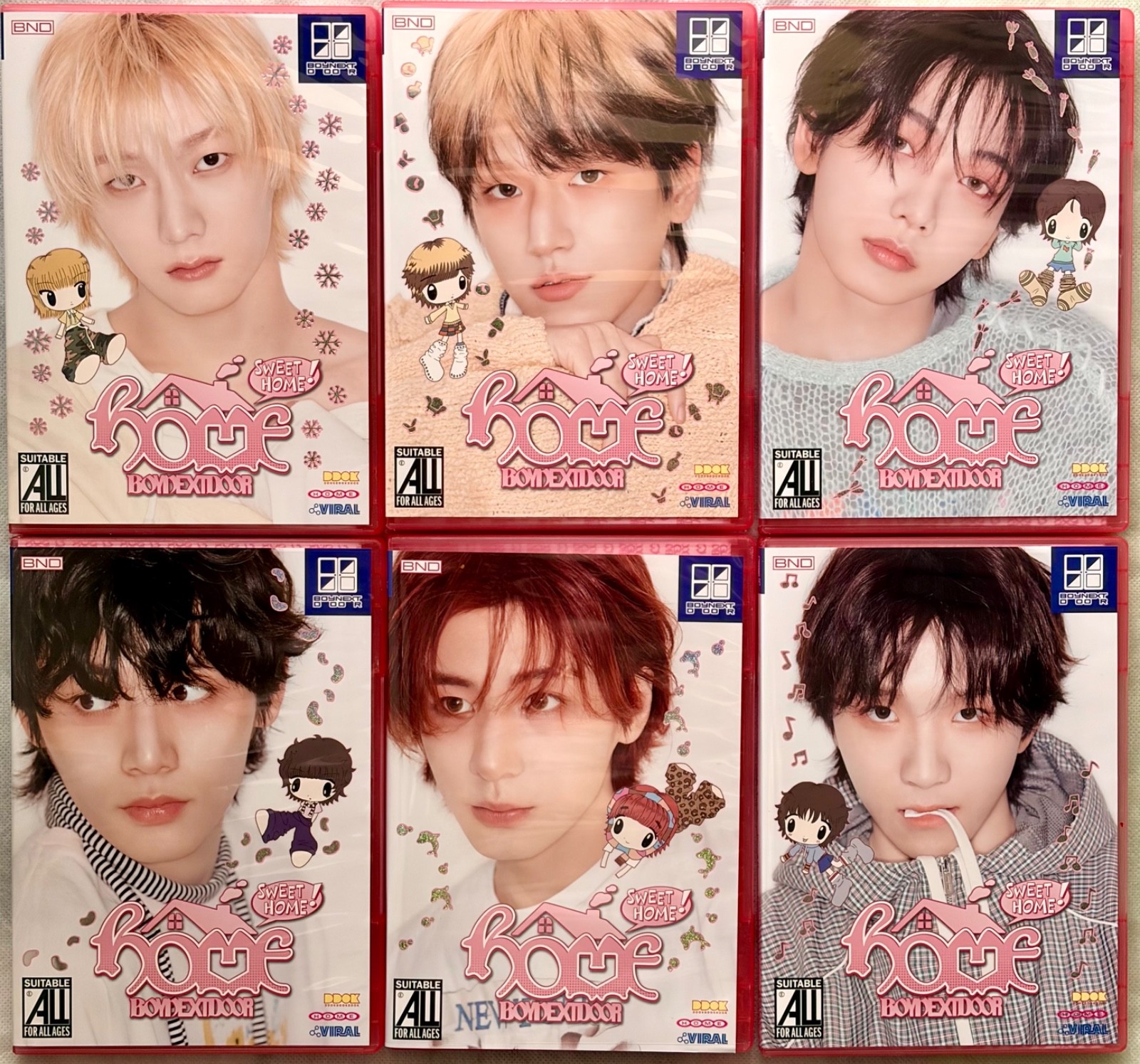 [BOYNEXTDOOR] HOME - Sweet Home Ver. Album BND