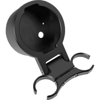 La Choppers LA-7398-01B T-Bar Gauge Relocation Kits - 1in. - Black