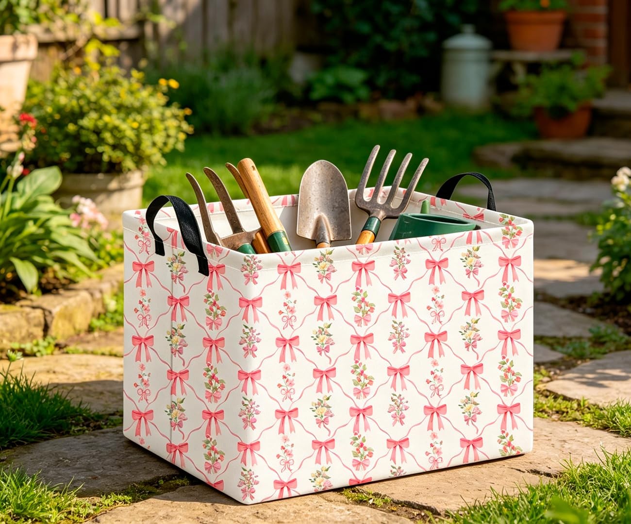 CLOCOR Rectangular Storage Basket Empty,Gift Basket,Waterproof Storage Bin,Ro...