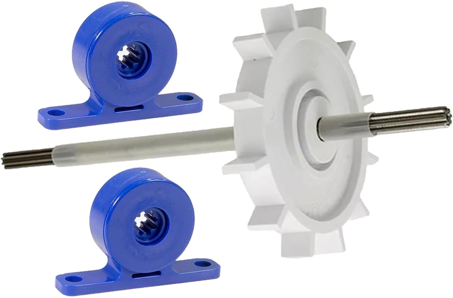 1 eje transmisión + 2 cojinetes turbina para limpiador 180/280 C80 C86 EC80 EC86