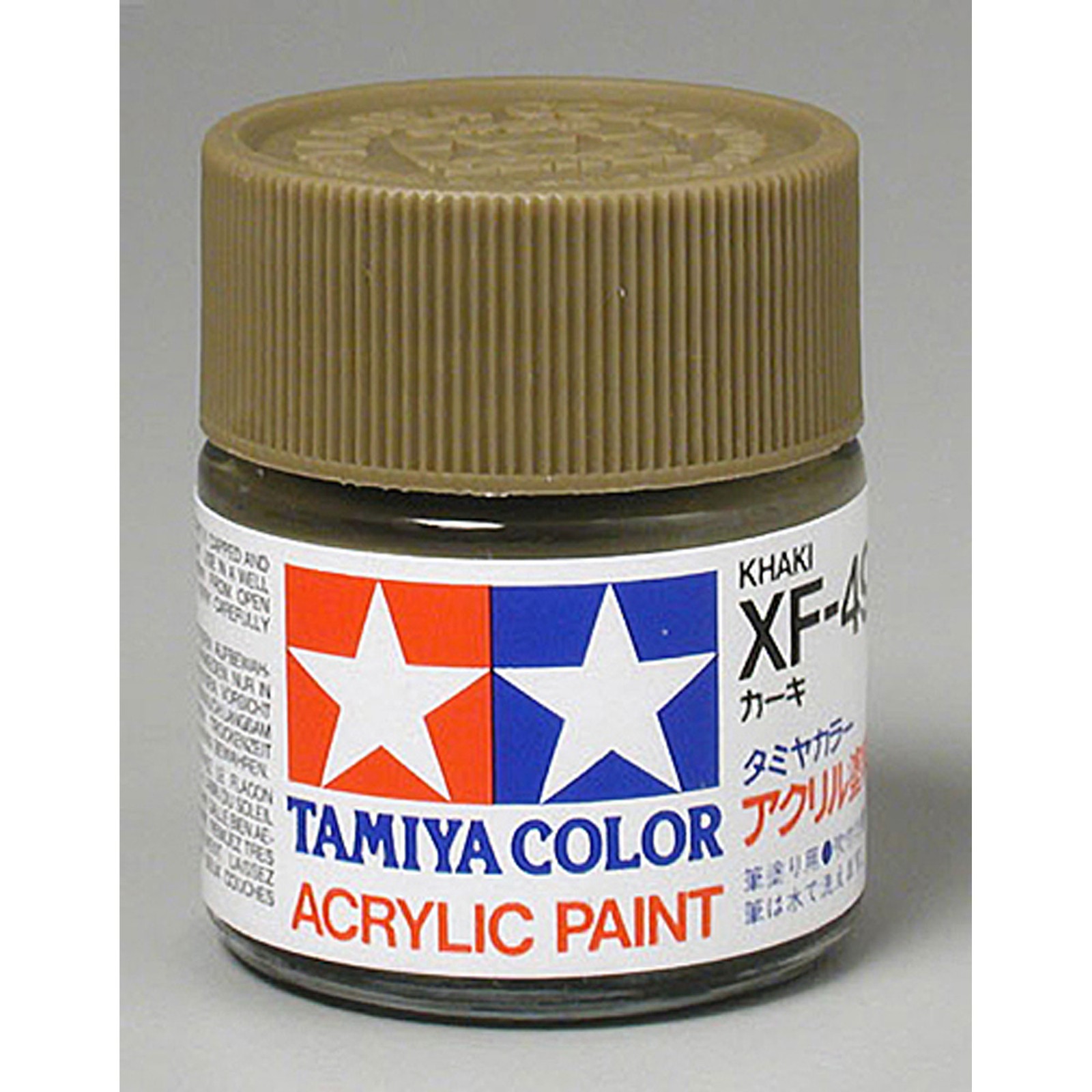 Tamiya Acrylic XF49 Flat Khaki TAM81349 Plastics Paint Acrylic