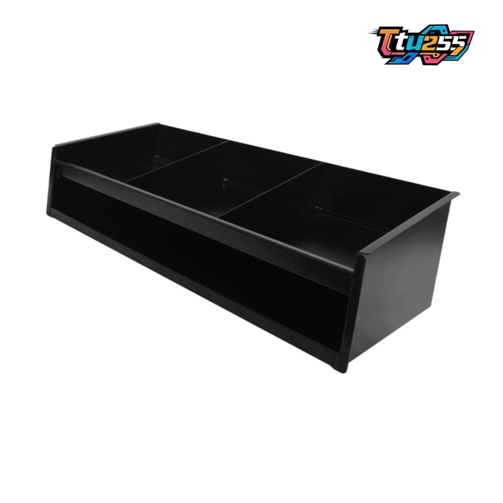 Helmet Bay Holder Rack For Trailer Garage Shop Storage Organizer Black Aluminum