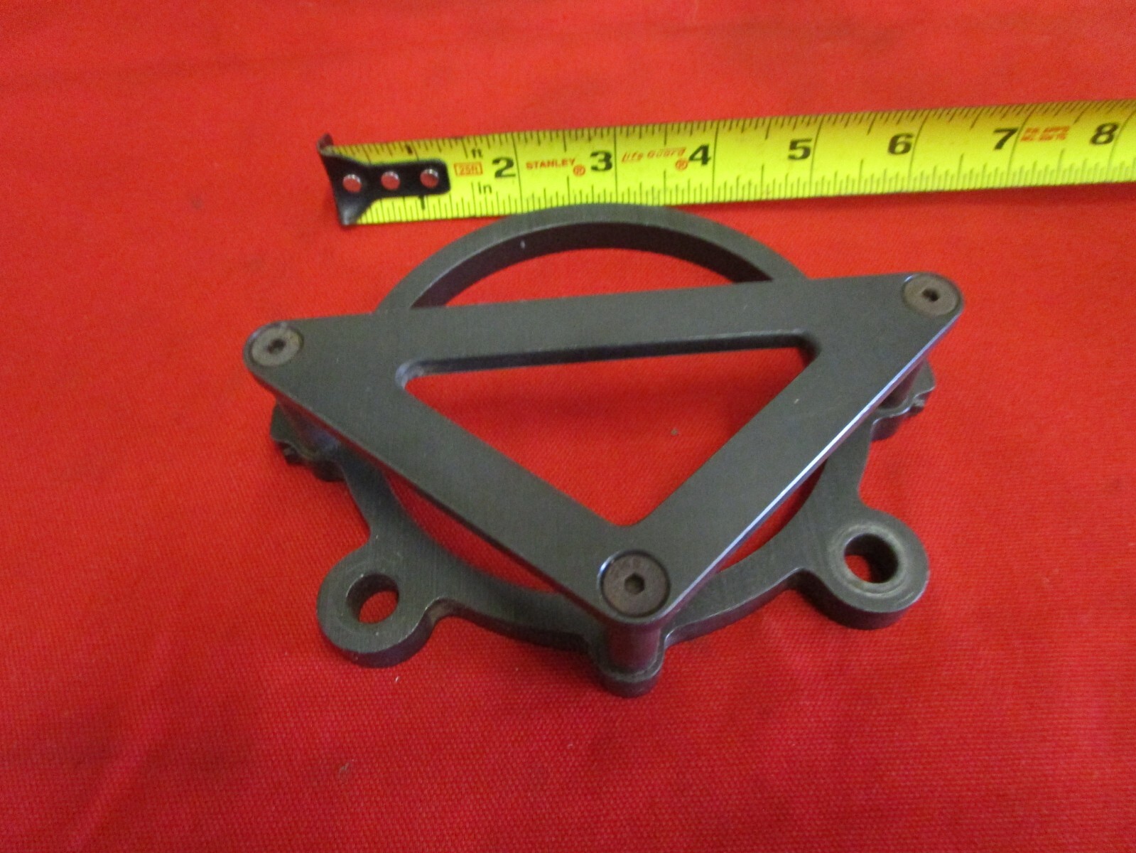 BILLET ALUMINUM FIRE BOTTLE MOUNTING BRACKET  4" BOTTLE, NASCAR