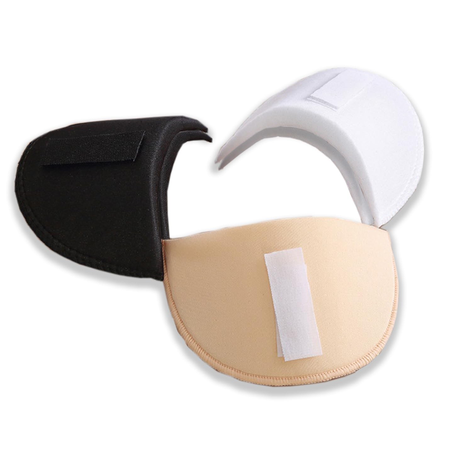 3 Pairs Shoulder Pads for Women Clothes,No-Sewing Required Anti-Slip Detachab...