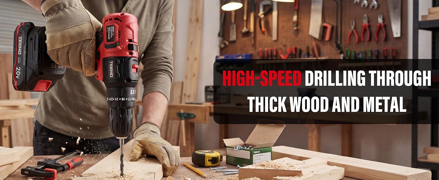 Brushless Power Tool Combo Kit, 6-in-1 Cordless Interchangeable Multi-Tool Set