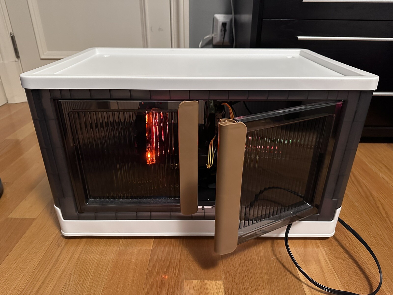 Pre-Built Crypto Mining Rig – Dual RTX GPUs – Stylish Tony Stark-Inspired Case