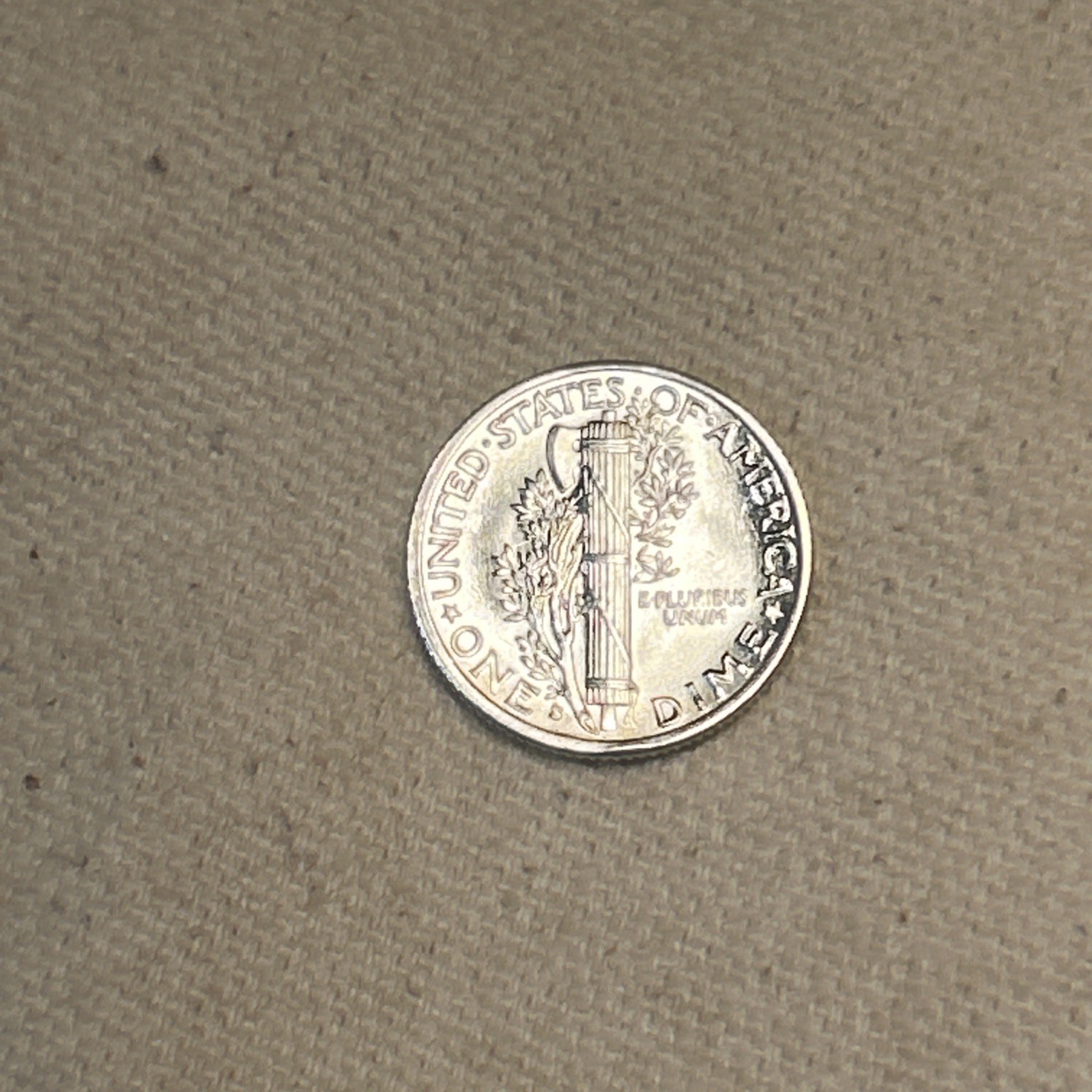 1938-S Mercury Silver Dime 10c - GEM BU #SC