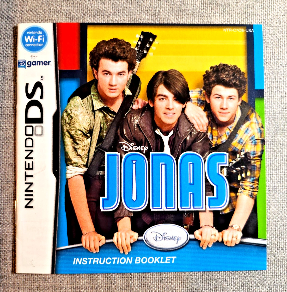 Disney's Jonas Brothers - Insert Art Only - Nintendo DS