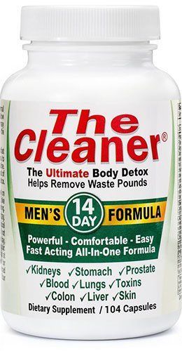 Century System's The Cleaner Men’s Formula 14 Day Ultimate Body Detox (104 Caps)