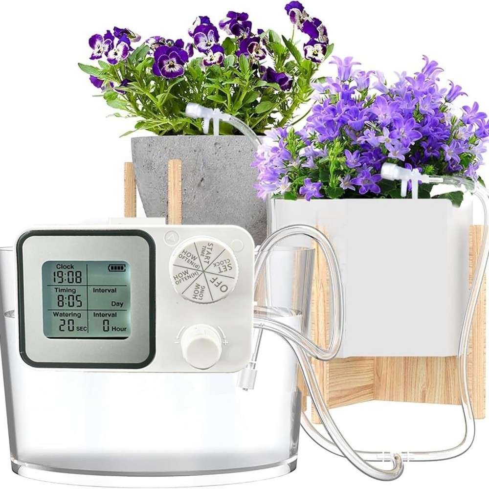 Automatic Plant Waterer Indoor Self Watering System for 15 Potted Plants