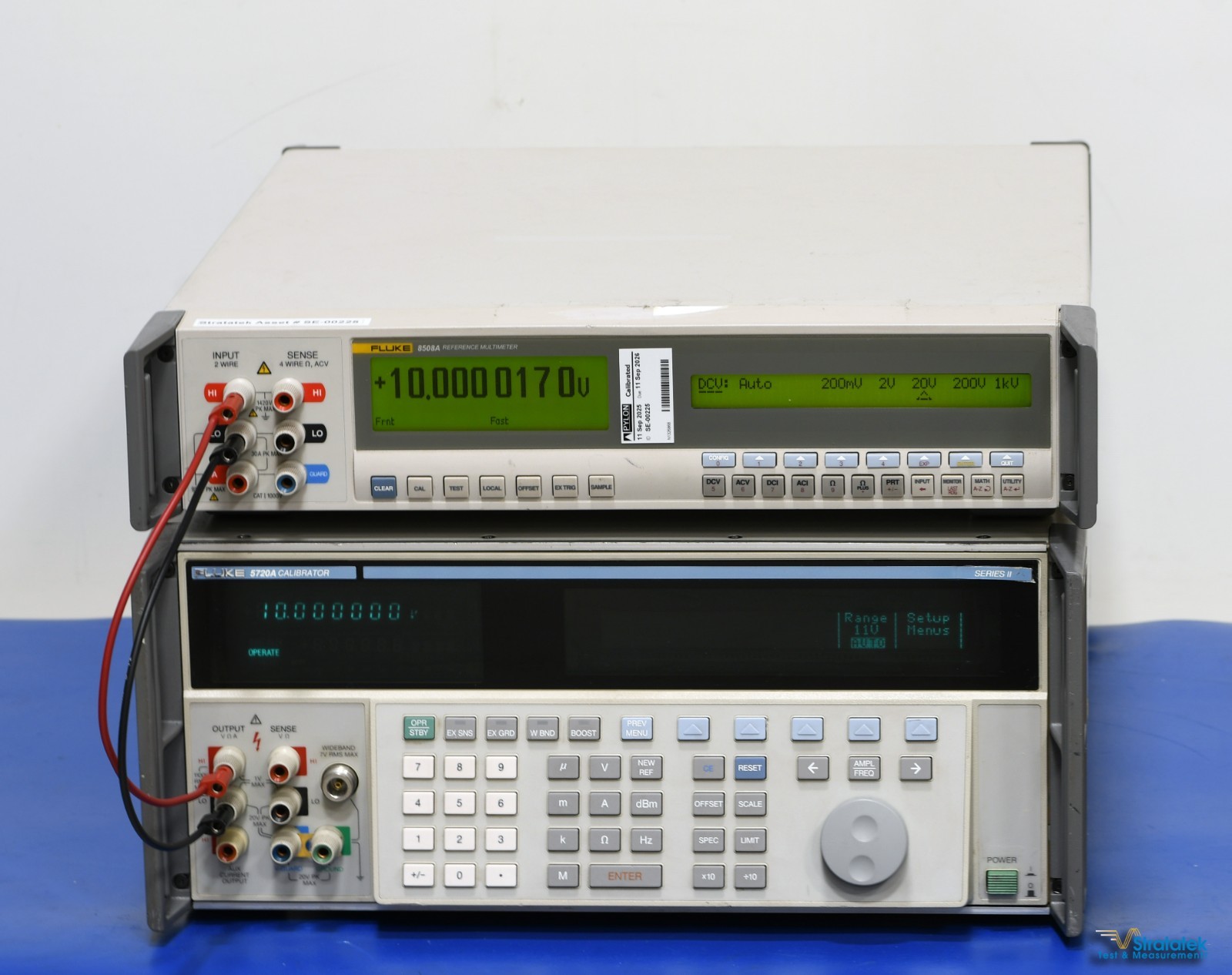 Fluke 5720A Series II Multifunction Calibrator Option 03 ISO 17025 Calibrated