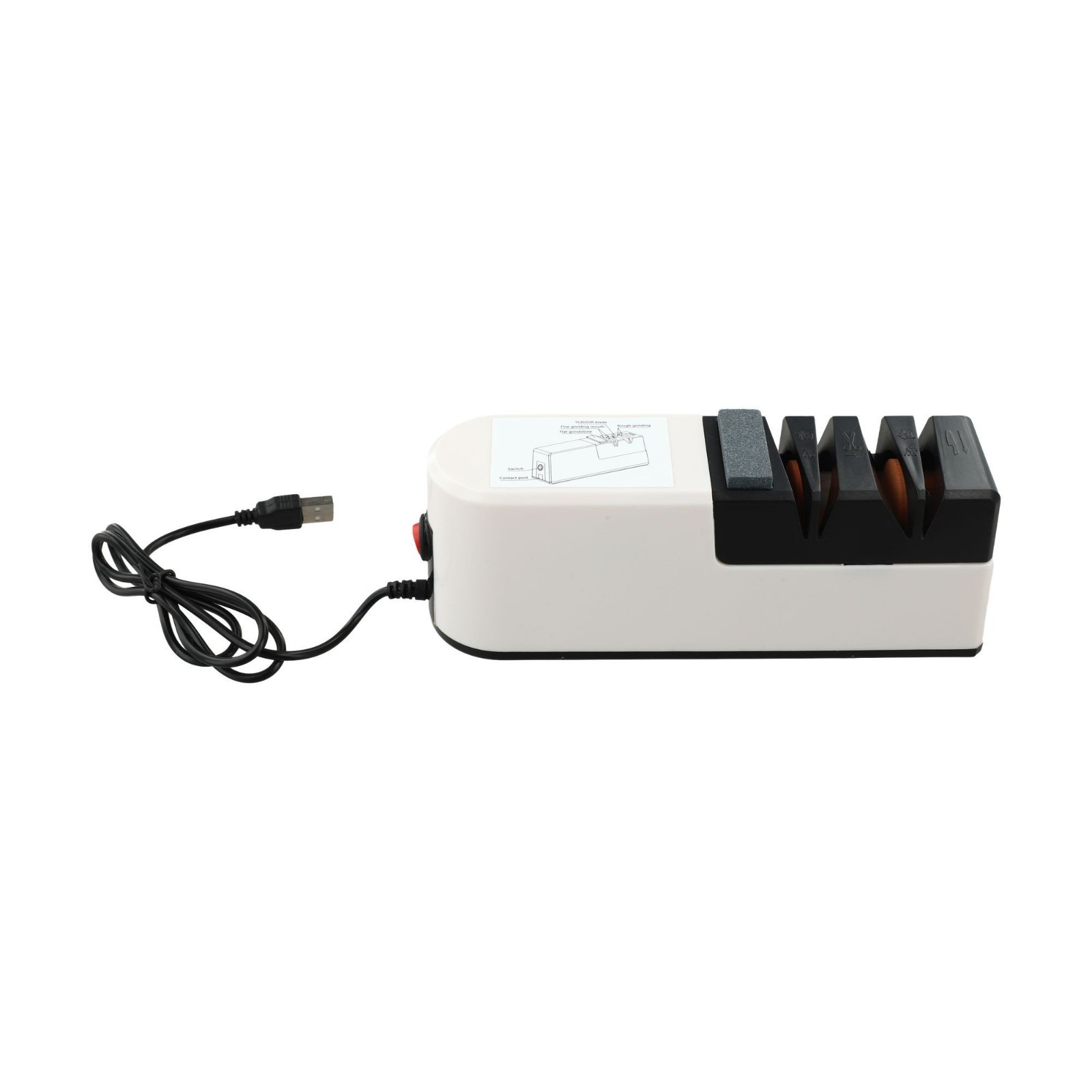 Professional 4 Slot Electric Kitchen Sharpener Automatic Sharpening Gadgets