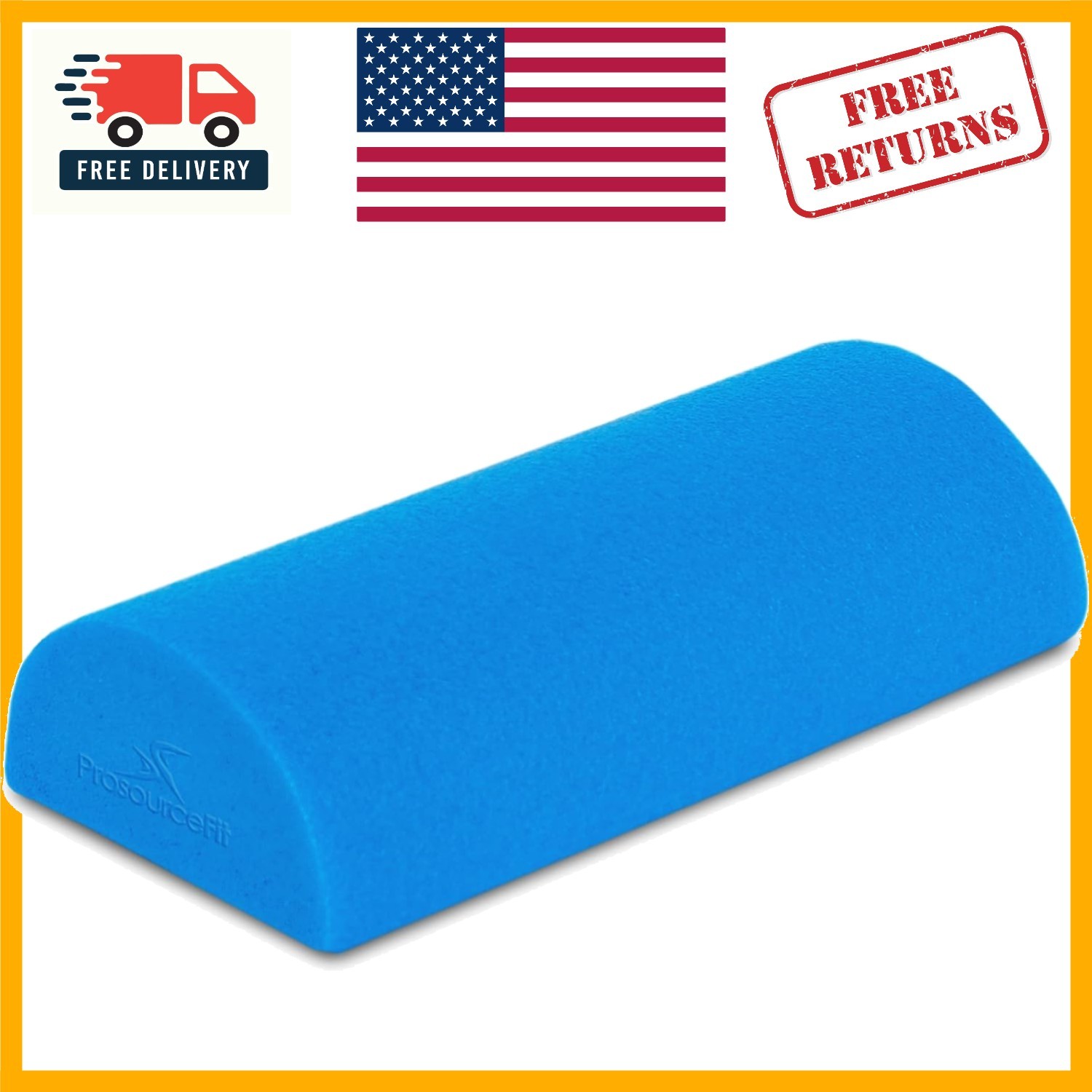 Blue 12'x3' Flex Foam Roller for Effective Trigger Point Release and Therapy