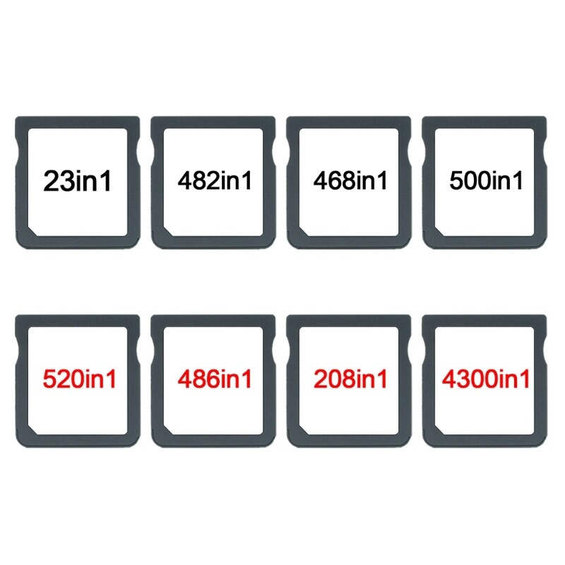 Game Card 520 482 468 500 486 208 4300in1 Gaming Card Combined Cards