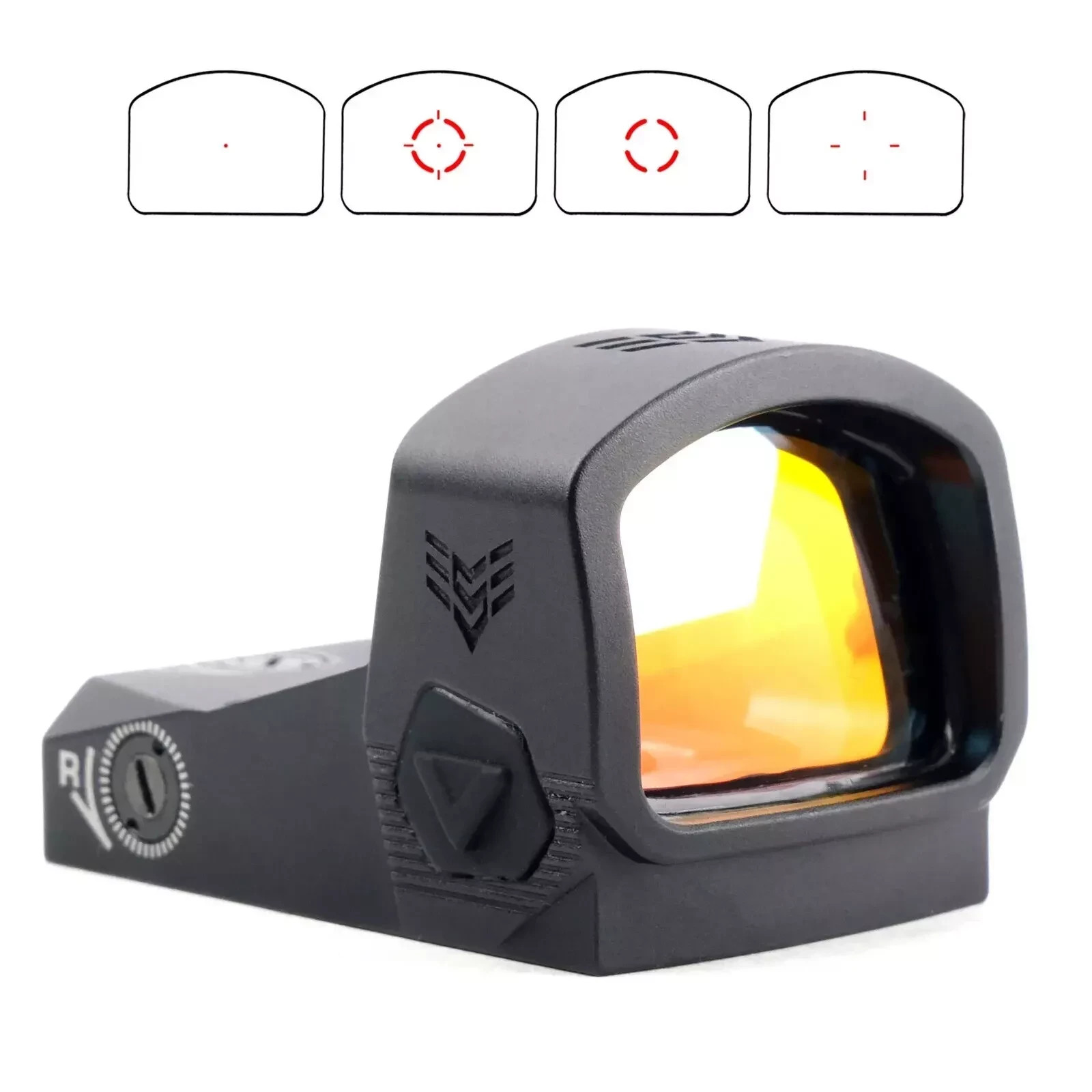 Swampfox Liberty II 1x24mm Red Dot Reflex Multi-Reticle Sight RMR Footprint