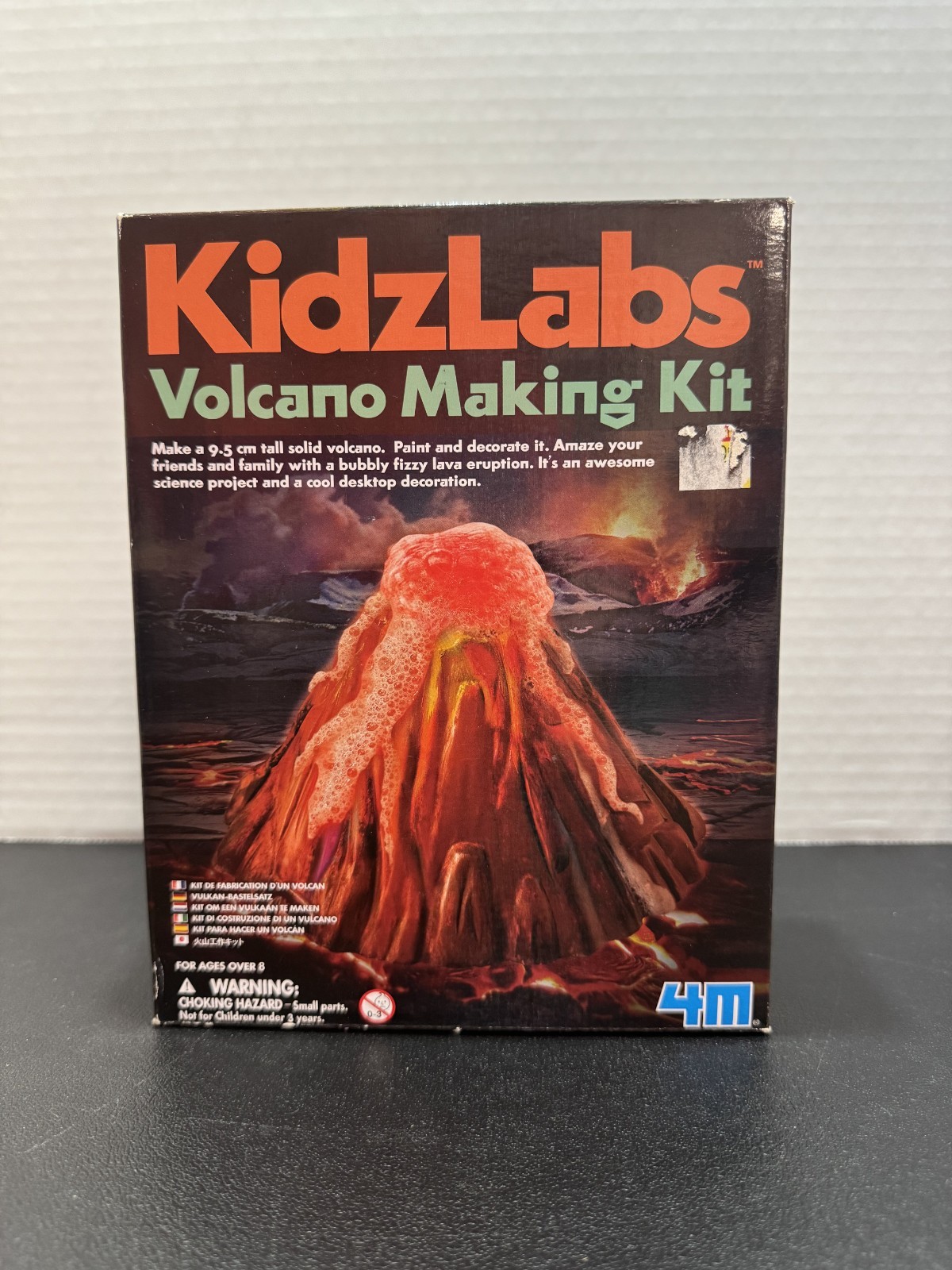 KidLabs Volcano Making Kit Science Project (New In Box Sealed)