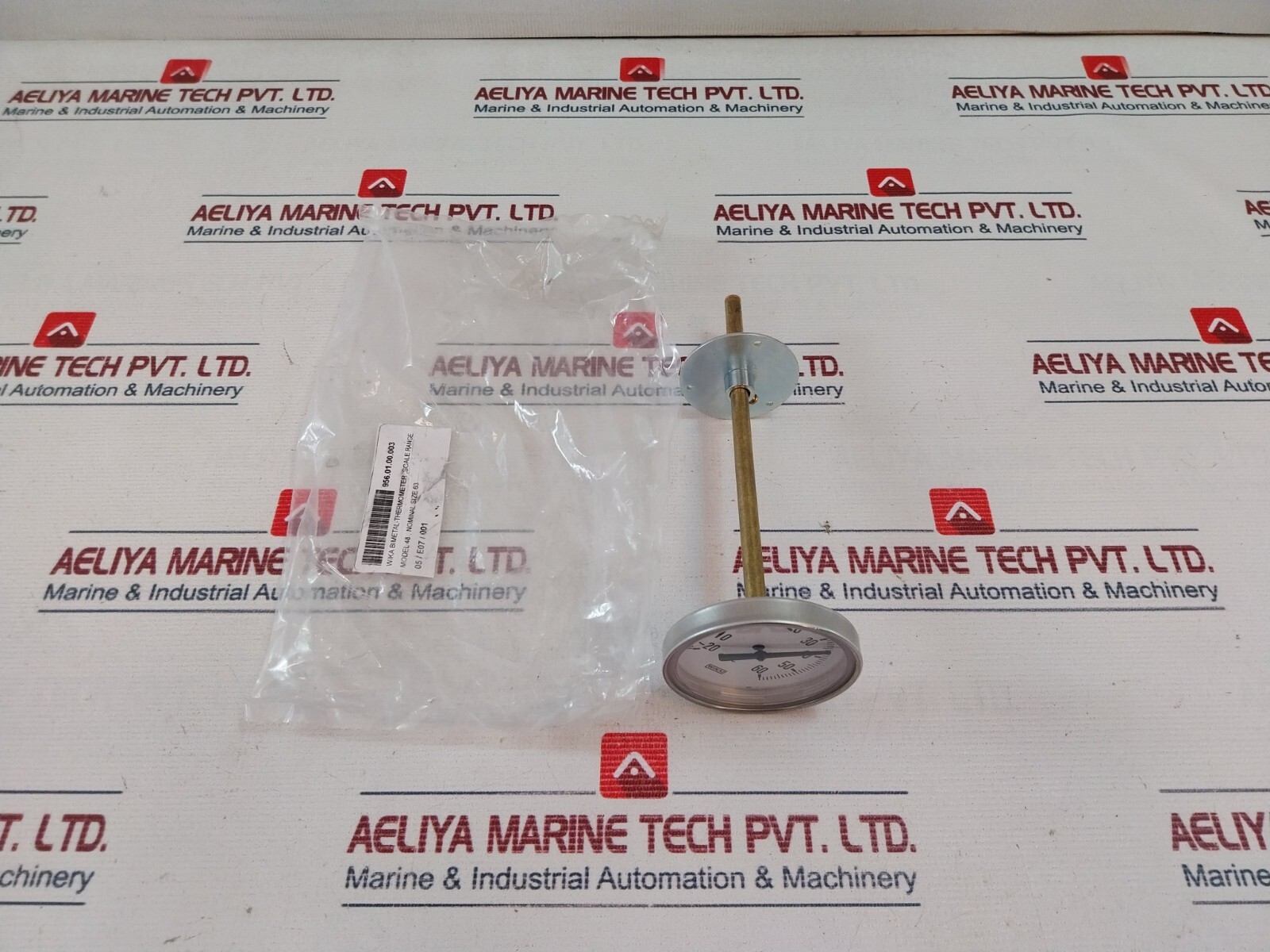 Wika Model 48 Bimetal-Thermometer 956.01.00.003