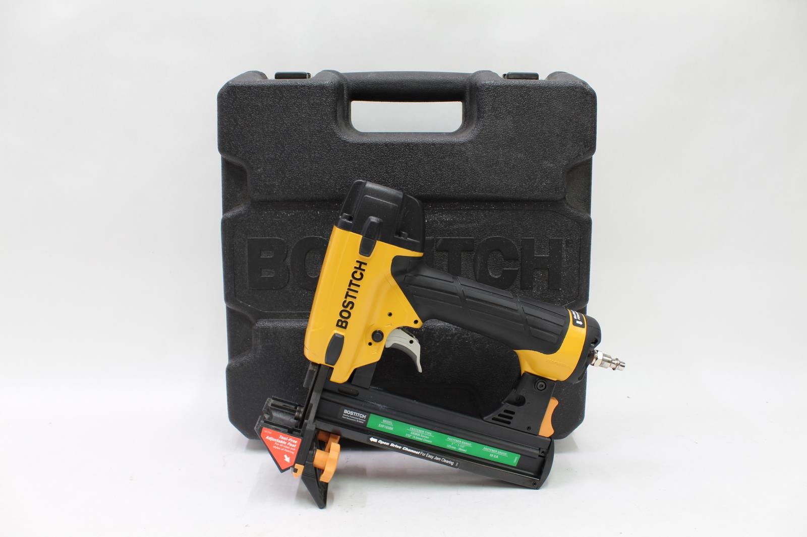 Bostitch EHF1838K 18 Gauge Flooring Stapler, 1"-1-1/2" Fasteners