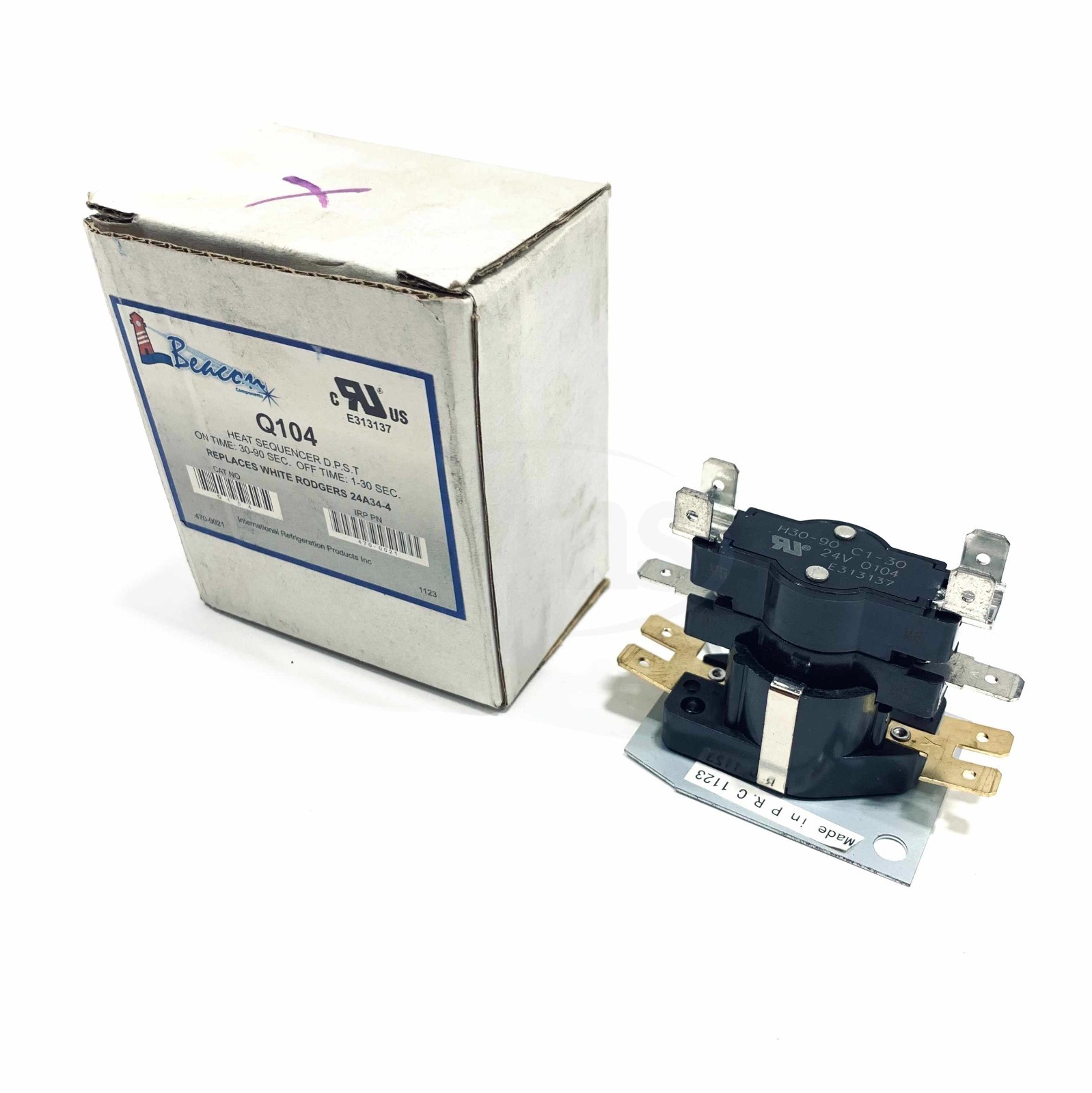 Q104 IRP Beacon 2-Pole, 24V Heat Sequencer