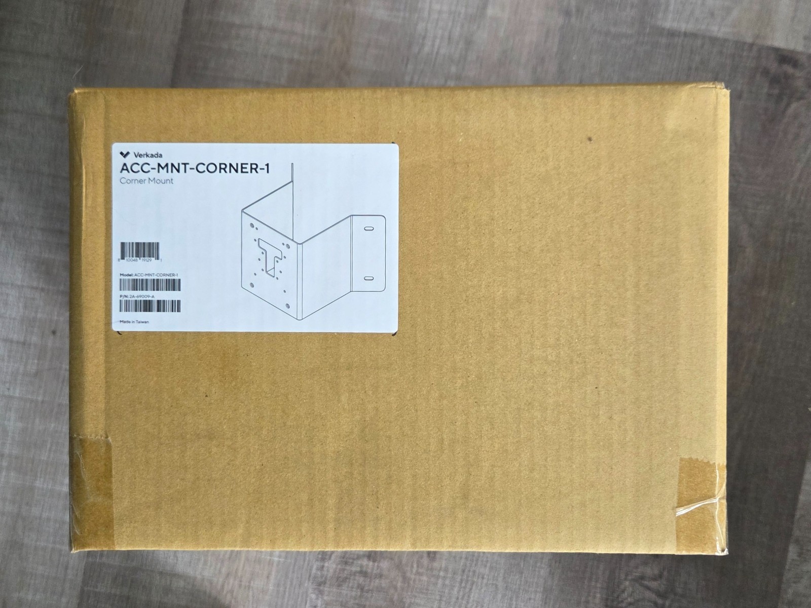 Verkada ACC-MNT-CORNER-1 Corner Mount For Dome Bullet Mini Series 2A-69009-A NEW