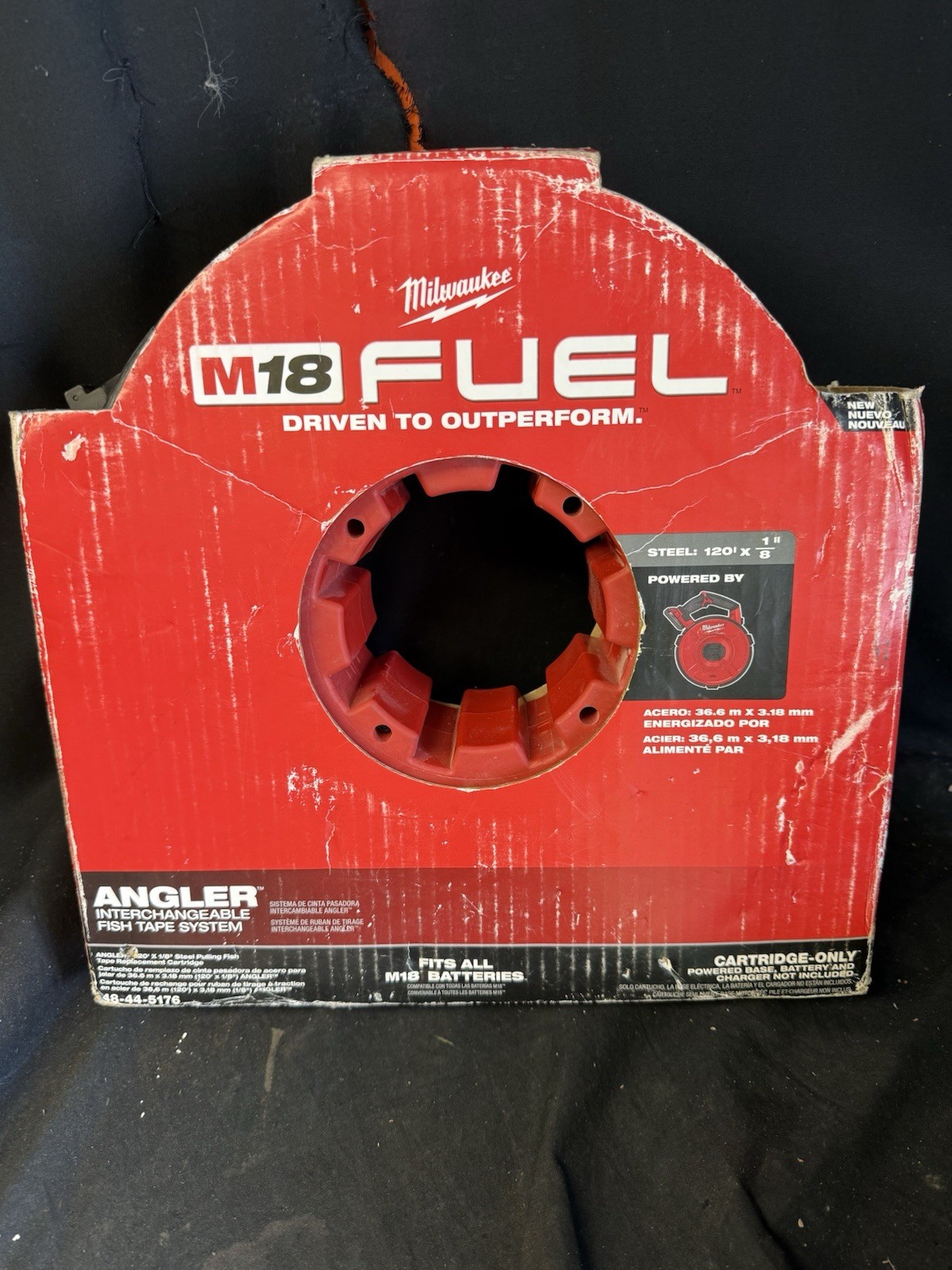 Milwaukee M18 Fuel 48-44-5176 Angler Tape System 120' x 1/8"