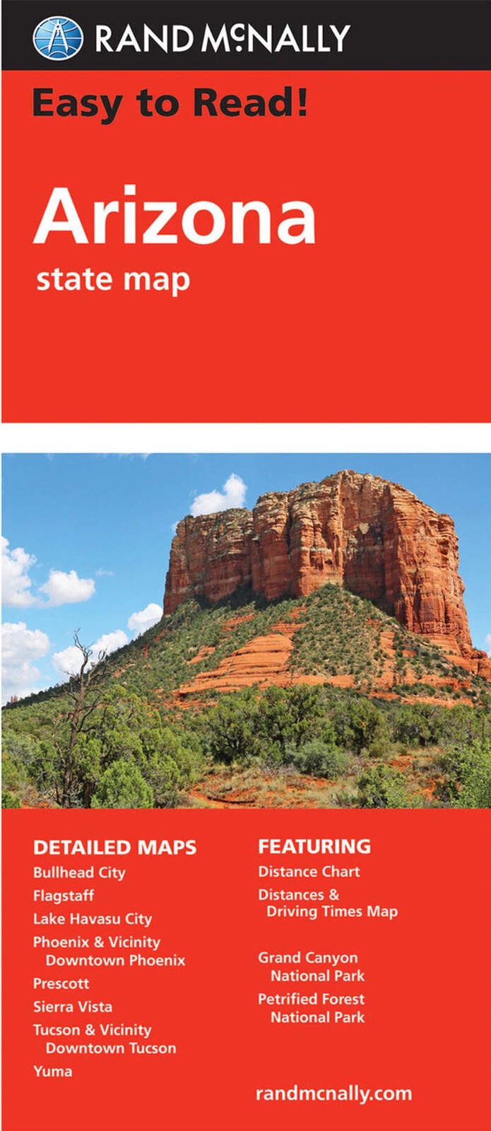 Rand McNally State Maps: Arizona and Nevada (2 Maps)