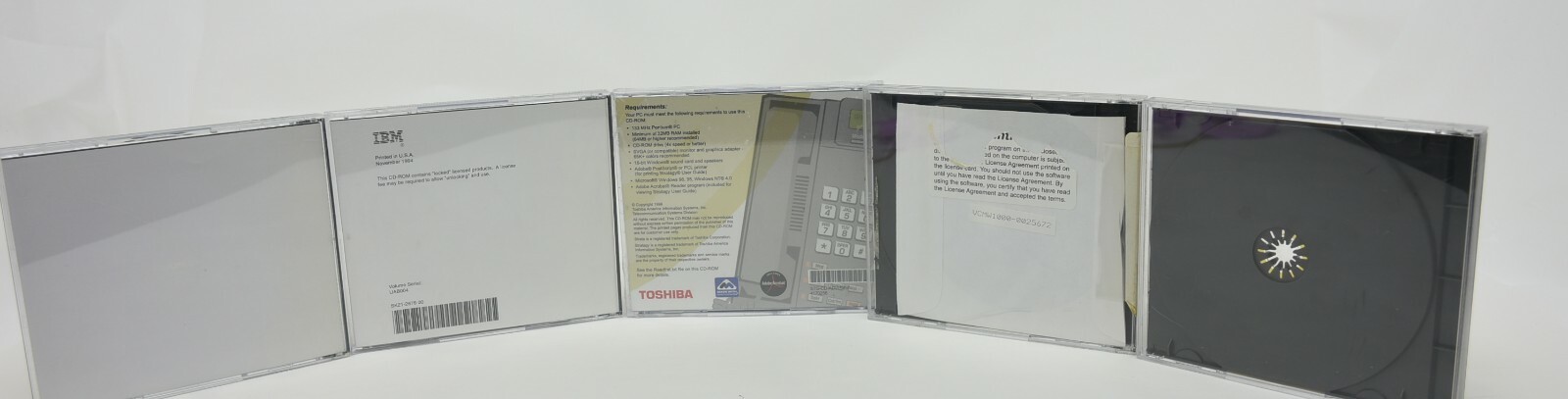 Win 95 CD LOT LAN & Voice Command Collection