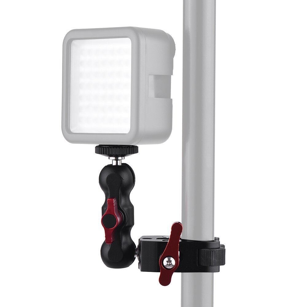 Multi-function Mini Ball Head Mount Clamp Arm with 1/4 Thread