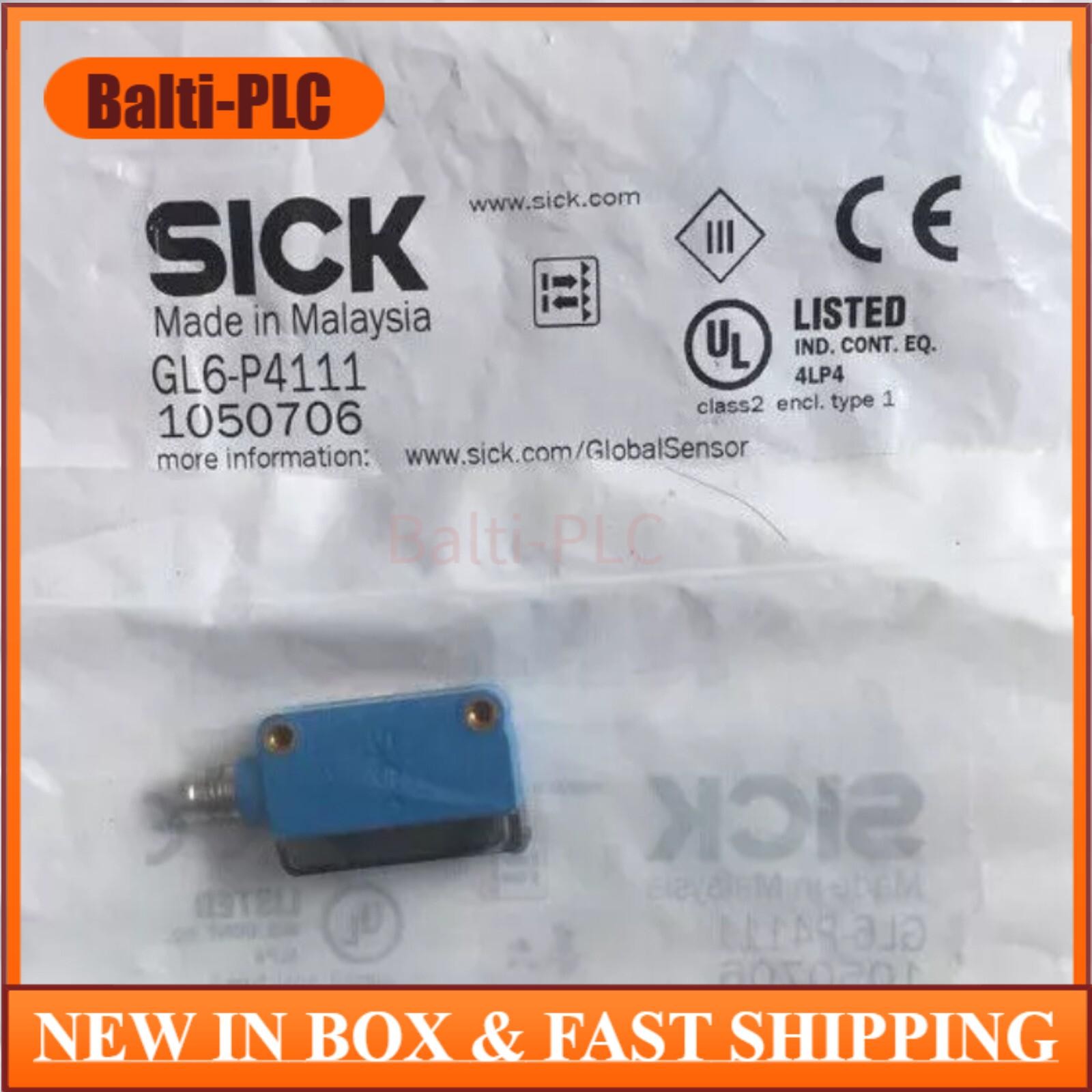 New Sick GL6-P4111 1050706 GL6P4111 Photoelectric Sensor Free Shipping
